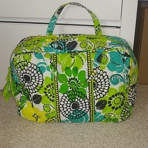 Lime's Up large cosmetic bag